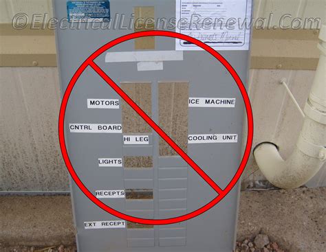 electrical box labels|electrical panel directory stickers.